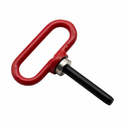 Pin halangan trailer merah magnetik